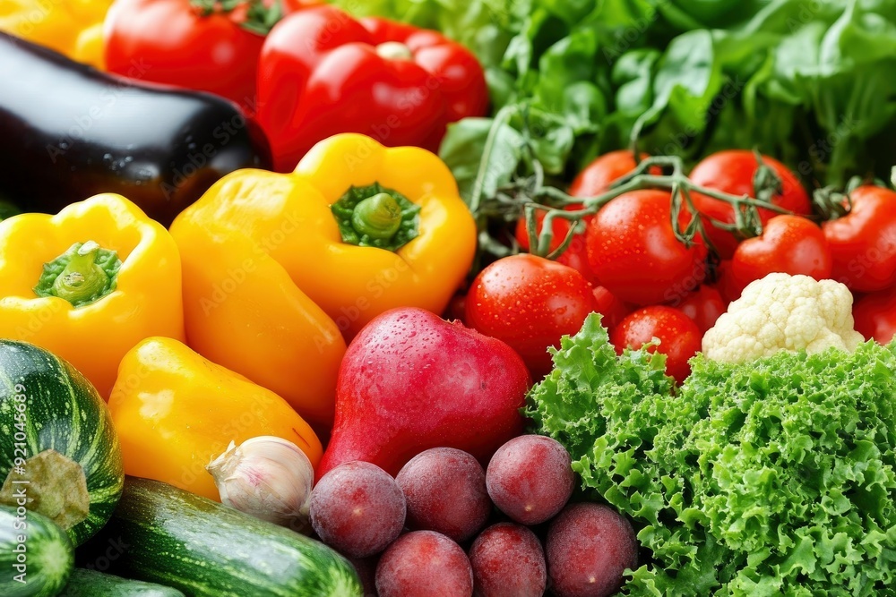 Ingredients of healthy diet that maintains or improves overall health status - generative ai Ingredients of healthy diet that maintains or improves overall health status - generative ai