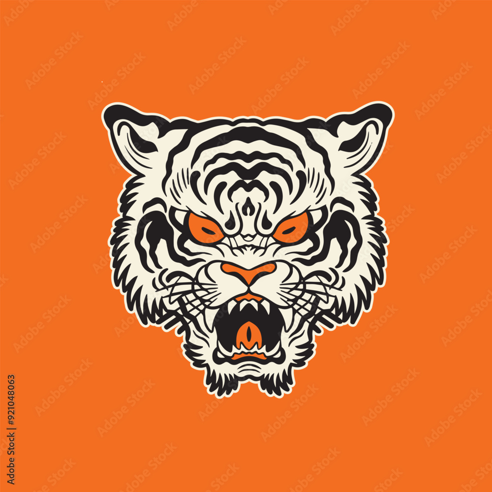 tiger head vector, tiger icon
tiger head vector, tiger icon