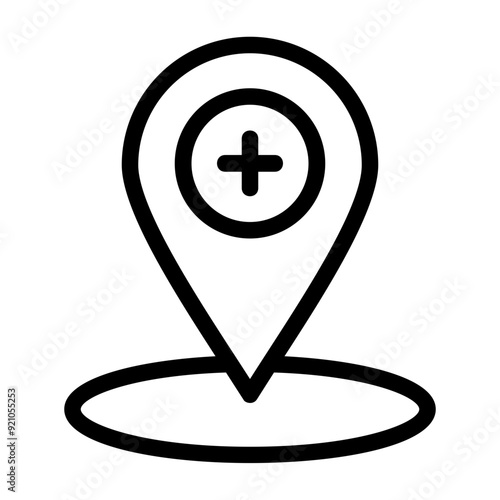 Pin Location Icon
