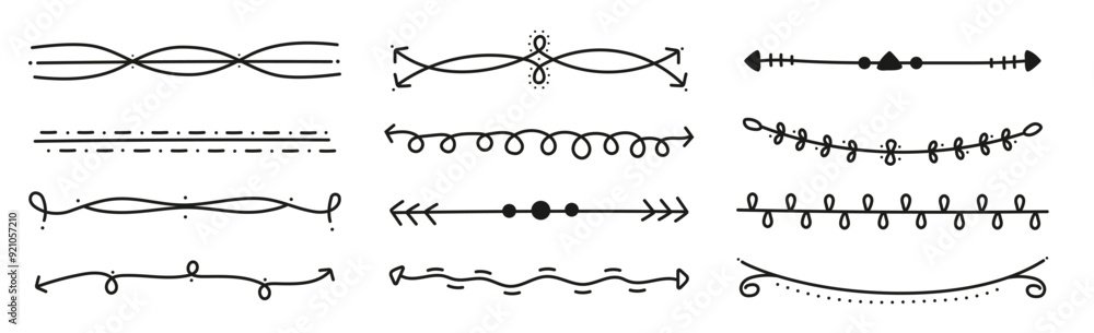 Fototapeta premium Hand drawn floral frame