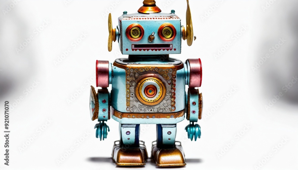 Fototapeta premium toy robot toy