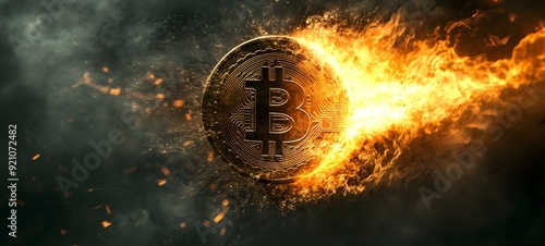 46. A conceptual representation of Bitcoin as a pivotal element in digital finance transformation