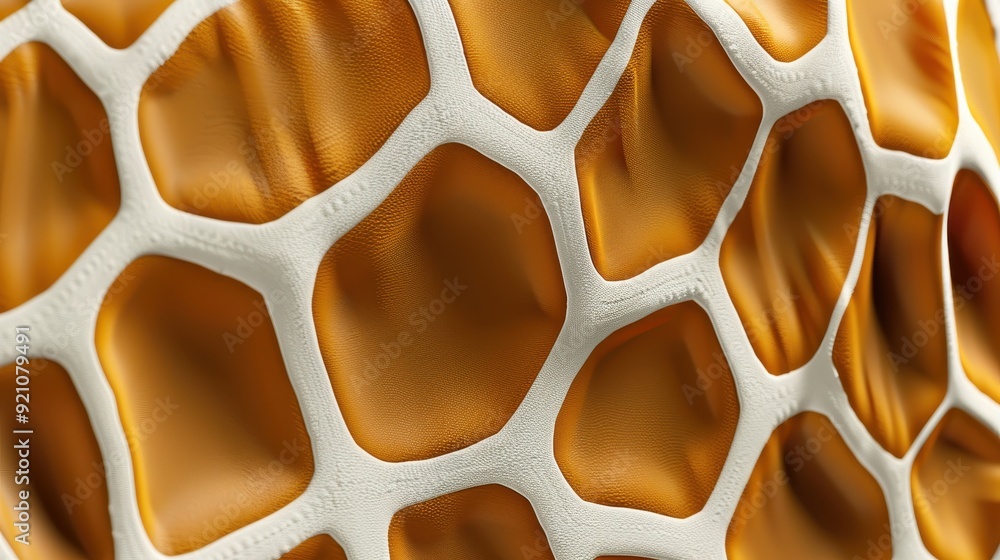 Obraz premium Abstract Orange and White Texture