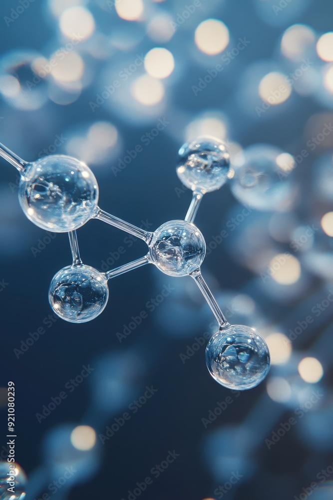 Abstract Molecular Structure - Science & Technology Abstract Molecular Structure - Science & Technology
