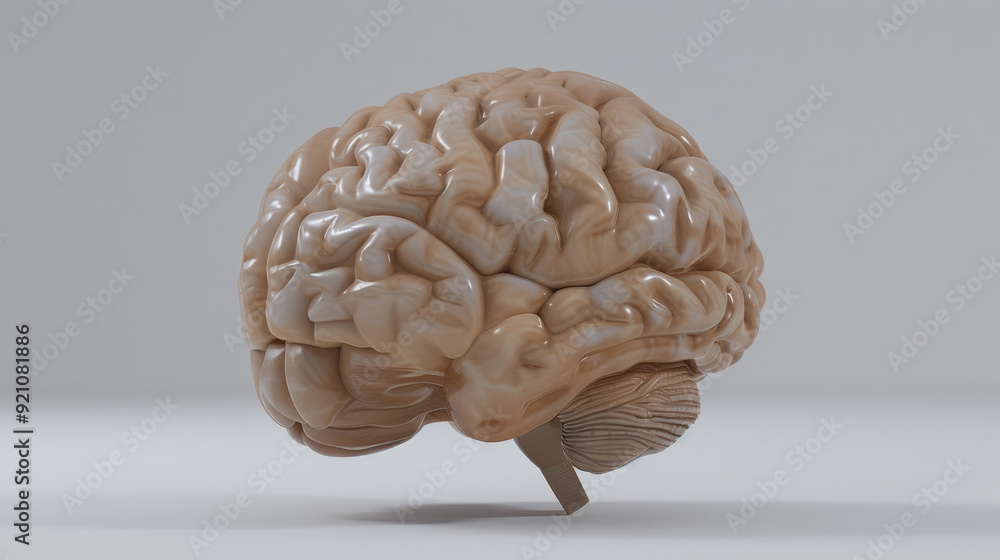 3d rendered illustration of a brain 3d rendered illustration of a brain