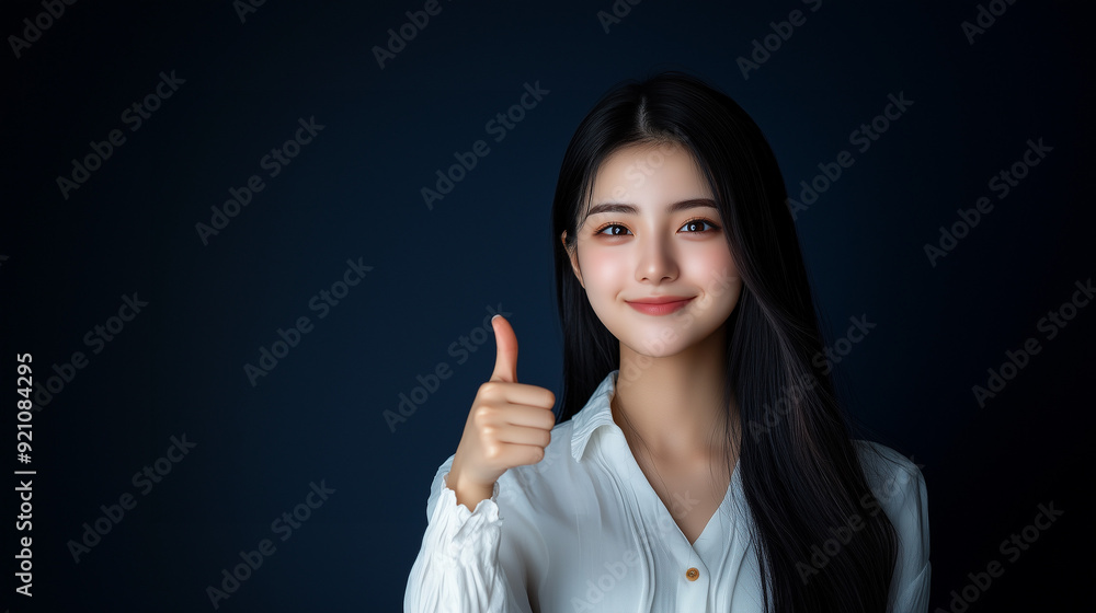 ポジティブな女性のイメージ ポジティブな女性のイメージ