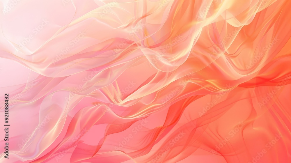 Obraz premium color gradient background abstract red orange grain