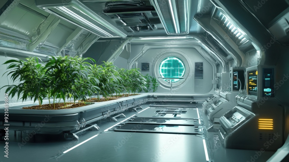 High-Tech Indoor Cannabis Cultivation Facility High-Tech Indoor Cannabis Cultivation Facility