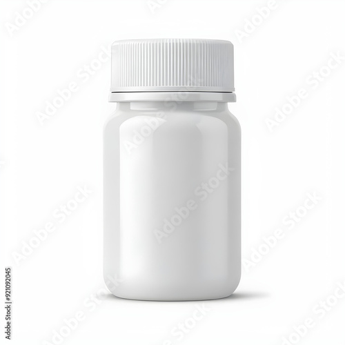 supplement pills bottle mockup