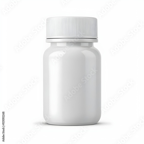 supplement pills bottle mockup