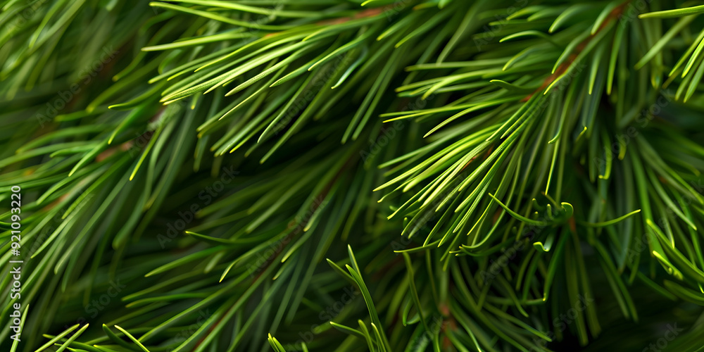 Pine Needles Macro Pattern, Intricate Details Pine Needles Macro Pattern, Intricate Details