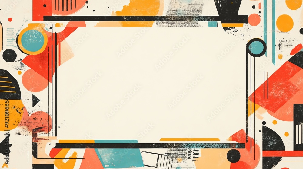 Obraz premium Invitation template