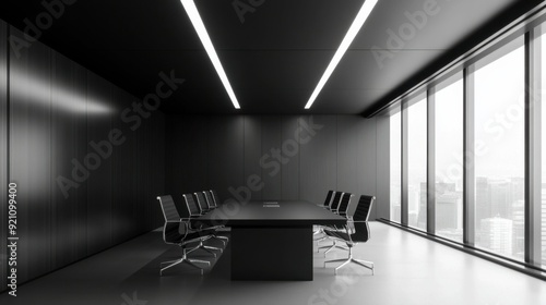 Minimalist Corporate Boardrooms with Sleek Design