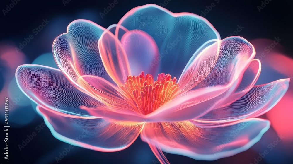 Glowing Flower Glowing Flower