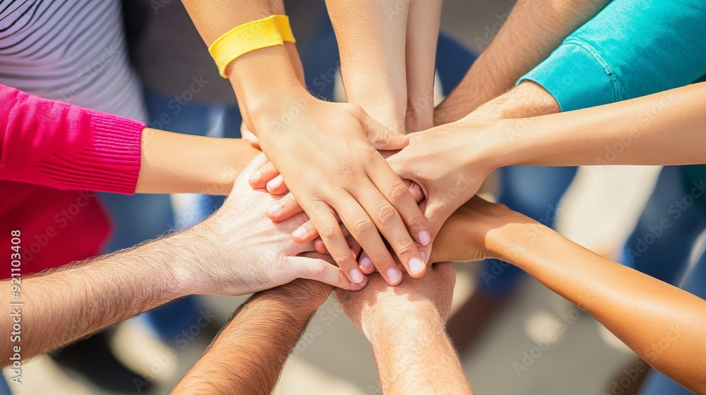 Unity in Diversity: Hands Together Unity in Diversity: Hands Together