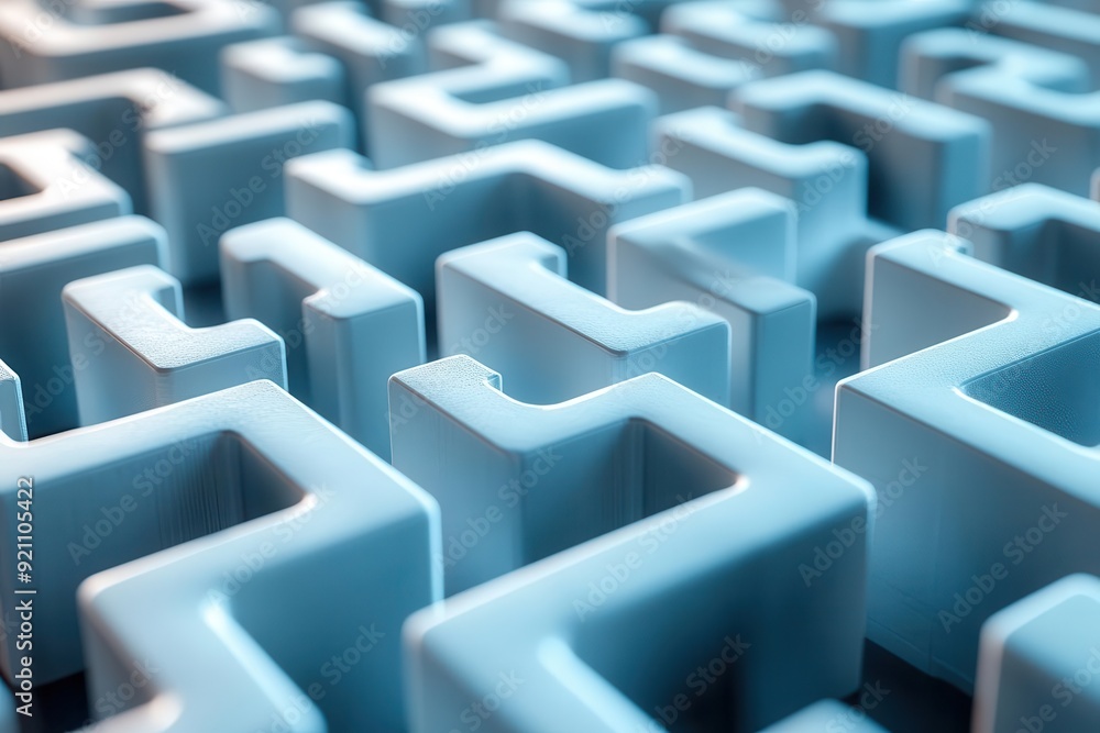 abstract 3d white cube labyrinth in infinite space geometric patterns clean lines futuristic aesthetic subtle shadows and highlights abstract 3d white cube labyrinth in infinite space geometric patterns clean lines futuristic aesthetic subtle shadows and highlights