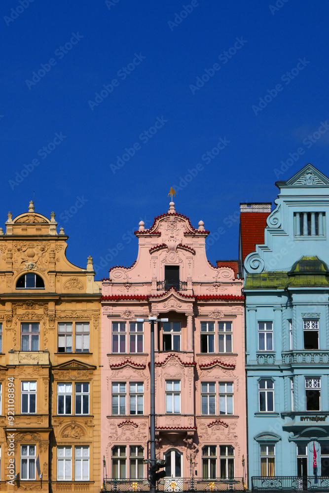 Fototapeta premium Historische Altstadt von Pilsen in Tschechien