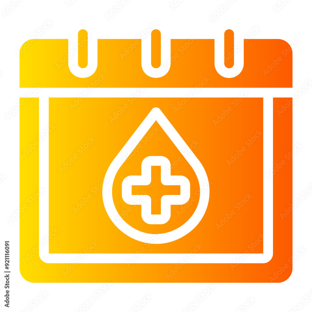 Obraz premium blood line icon