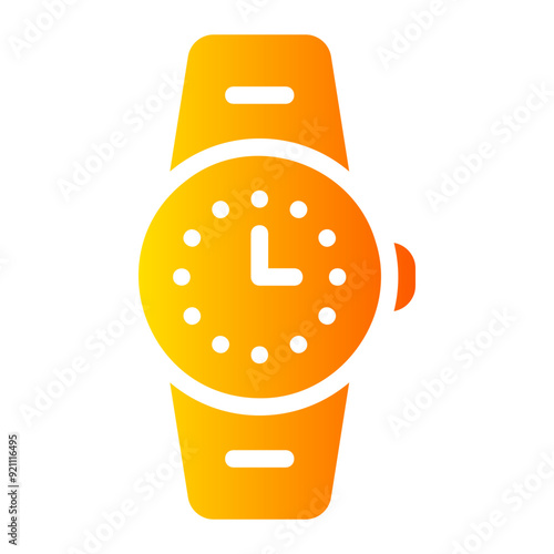 wristwatch line icon