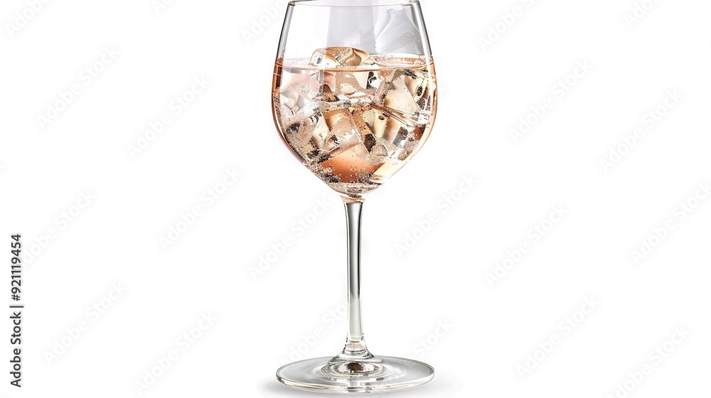 A White Background with Ice Cubes and Clipping Path A White Background with Ice Cubes and Clipping Path