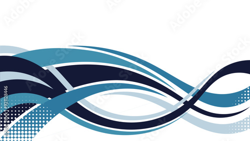 Abstract background with waves design illustration. Lines and stripes design. Wavy lines and stripes background.
