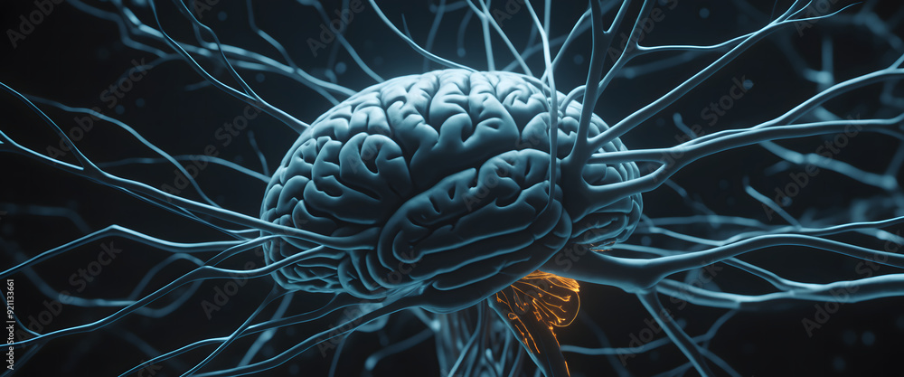 Fototapeta premium Bridging human intelligence with Technology