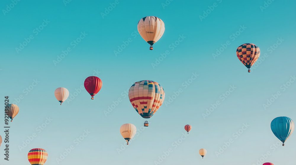 Fototapeta premium Aerial Adventure by Balloon