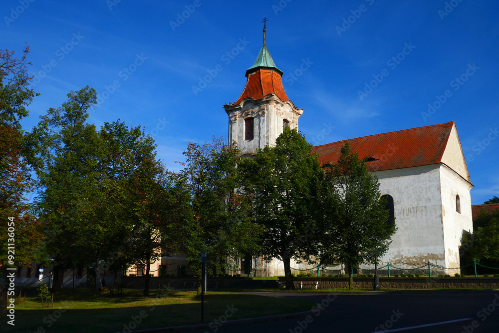 Obraz premium Michaelskirche in Blšany