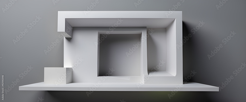 illustrazione con elementi geometrici a tema astratto surreale illustrazione con elementi geometrici a tema astratto surreale