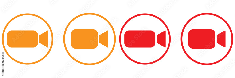 video camera icon for streaming , facetime icons video call symbol video camera icon for streaming , facetime icons video call symbol