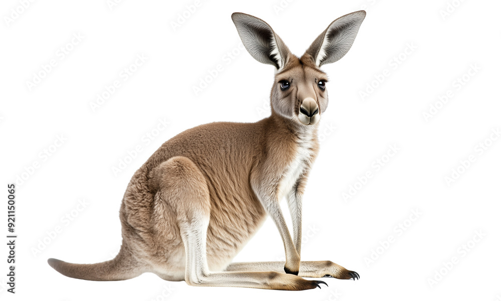 Kangaroo is standing Isolated PNG Image, kangaroo illustration concept. Kangaroo is standing Isolated PNG Image, kangaroo illustration concept.