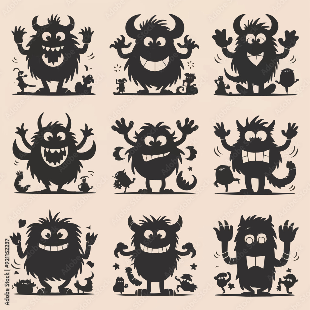 monster cartoons Art Design monster cartoons Art Design