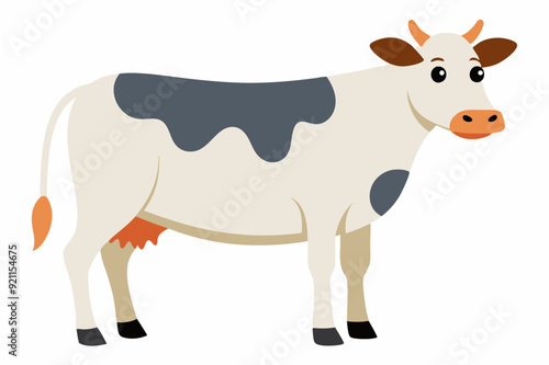 A cute Cow vector illustration