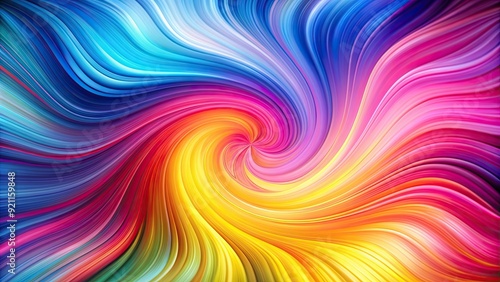 Wallpaper Mural Colorful abstract background with vibrant swirls of pink, blue, and yellow , vibrant, abstract, swirls, color Torontodigital.ca