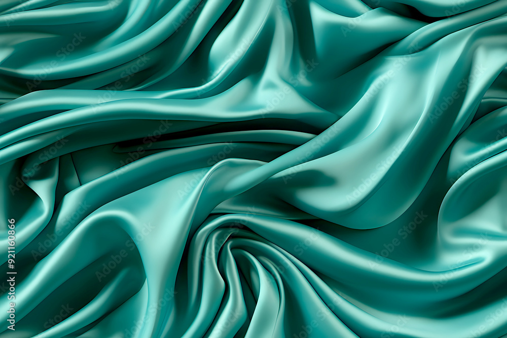 Seamless Green Elegant Silk Fabric Iridescent Texture Background for Packaging, Banner, Decor, Wrap, Fashion, Accessories, Web, and Social. Satin Luxury Cloth Wavy Folds Seamless Pattern. Seamless Green Elegant Silk Fabric Iridescent Texture Background for Packaging, Banner, Decor, Wrap, Fashion, Accessories, Web, and Social. Satin Luxury Cloth Wavy Folds Seamless Pattern.
