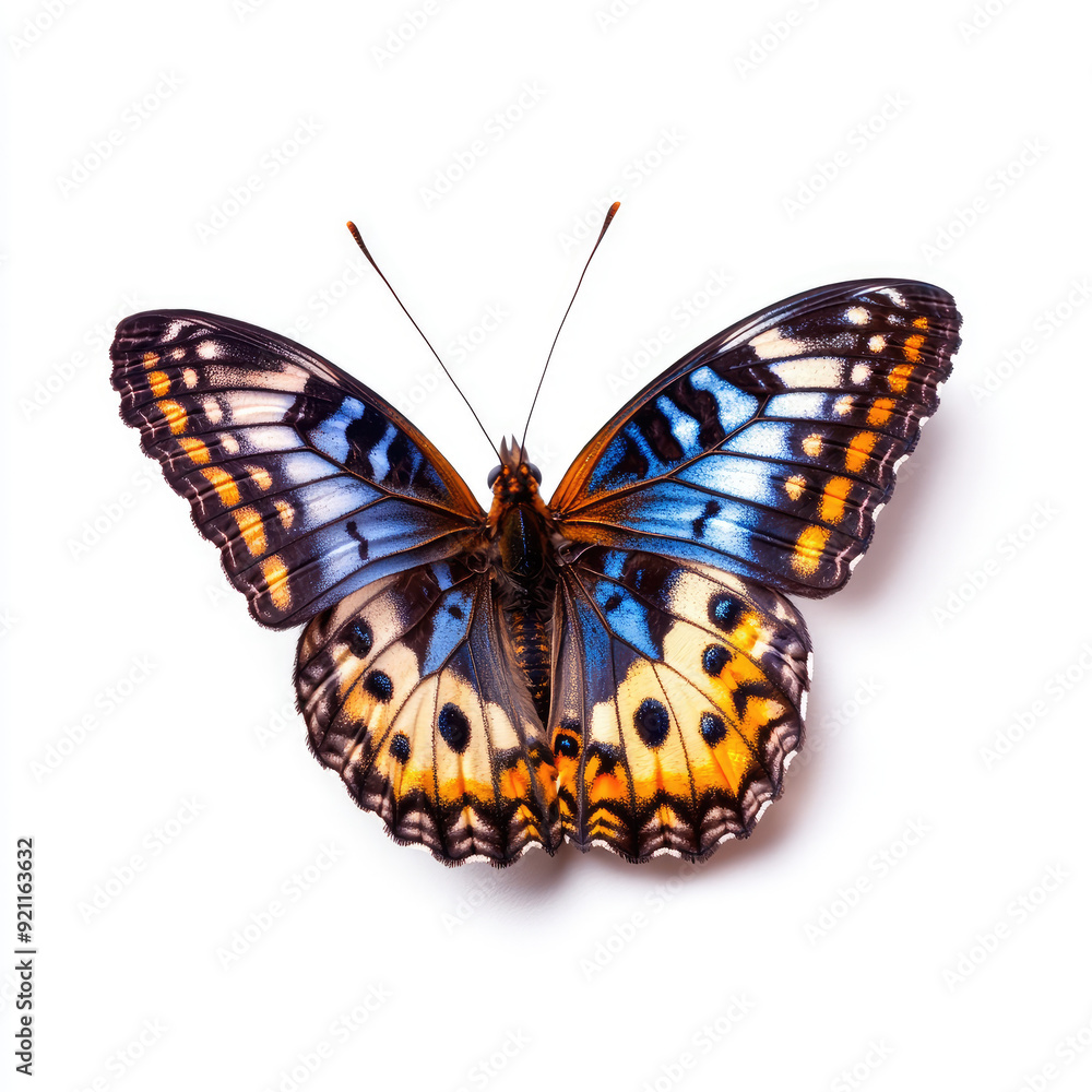 Diana Fritillary Butterfly Showcasing Unique Patterns in Close-up Diana Fritillary Butterfly Showcasing Unique Patterns in Close-up