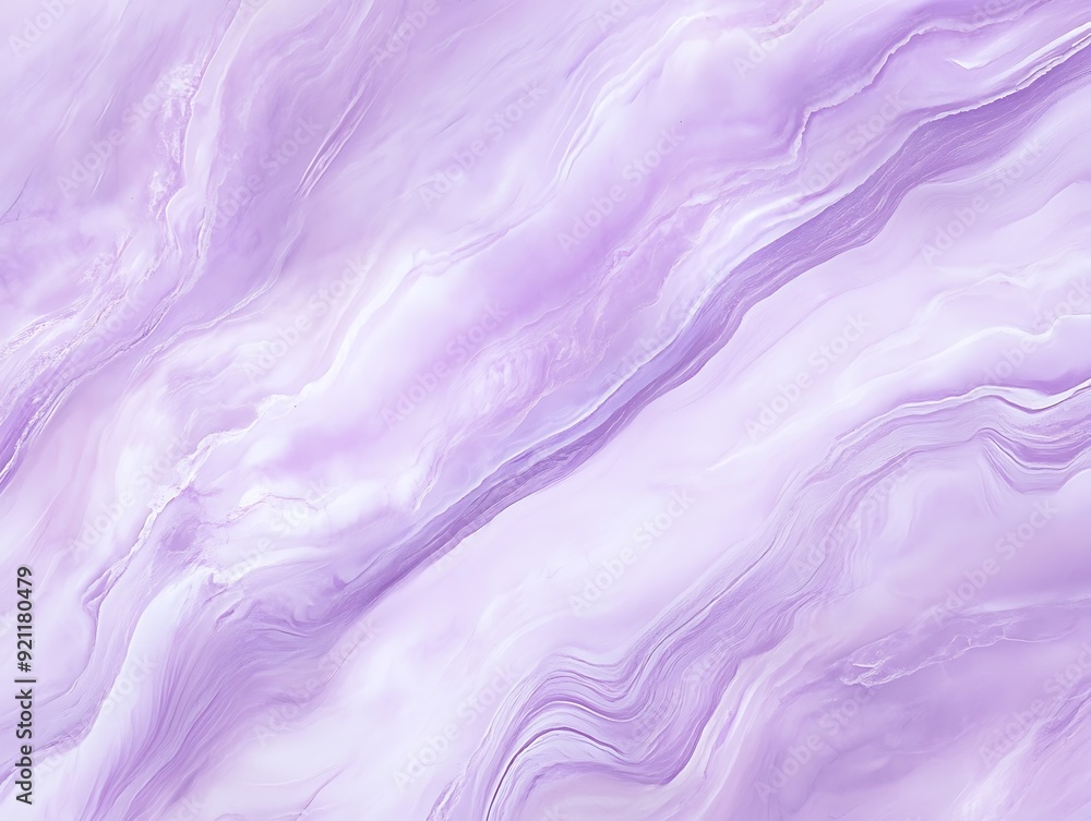 Obraz premium Abstract fluid art background light purple and lilac colors. Liquid marble.