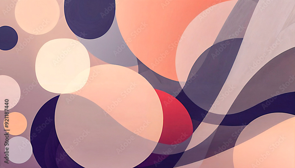 Painting of a Dreamscapes in Cool Hues: A Dance of Faces and Forms Painting of a Dreamscapes in Cool Hues: A Dance of Faces and Forms