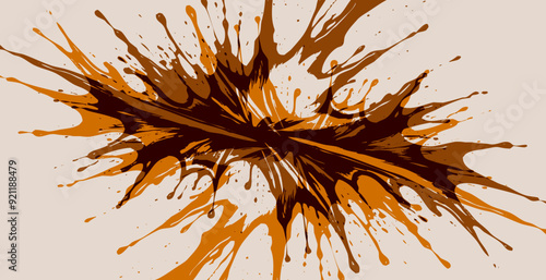 Abstract pattern. Illustration for printing on wall decorations. For use in graphics.