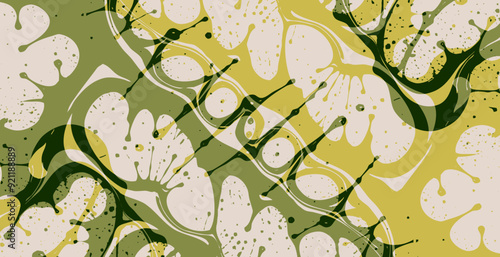 Abstract pattern. Illustration for printing on wall decorations. For use in graphics.