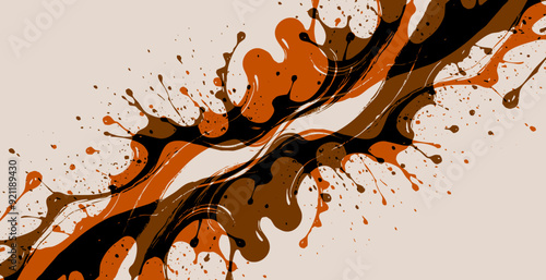 Abstract pattern. Illustration for printing on wall decorations. For use in graphics.