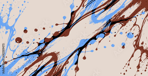 Abstract pattern. Illustration for printing on wall decorations. For use in graphics.