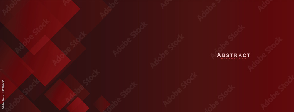 Obraz premium Abstract red vector background with stripes