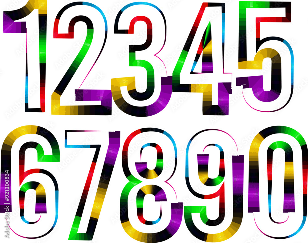 Vector set of number, Simple numbers icon set of 1-31 numbers simple black style symbol sign for Calendar, neon numbers Vector set of number, Simple numbers icon set of 1-31 numbers simple black style symbol sign for Calendar, neon numbers