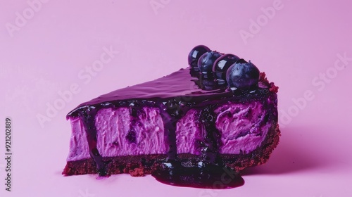 Blueberry cheeze cake photo