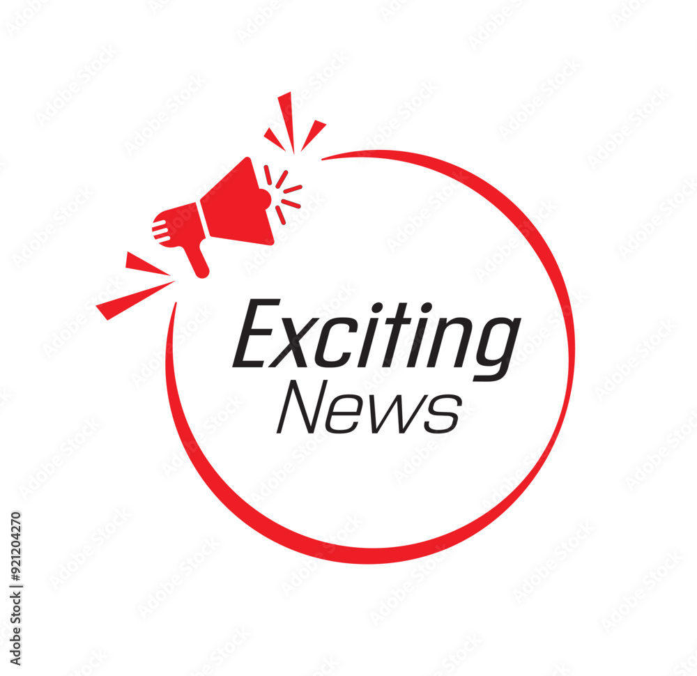 exciting news exciting news