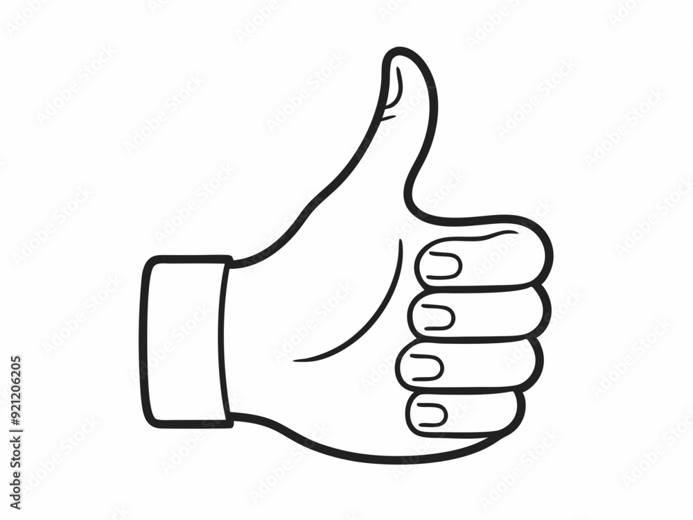continuous single line drawing of hand in thumbs up gesture, line art vector illustration
continuous single line drawing of hand in thumbs up gesture, line art vector illustration