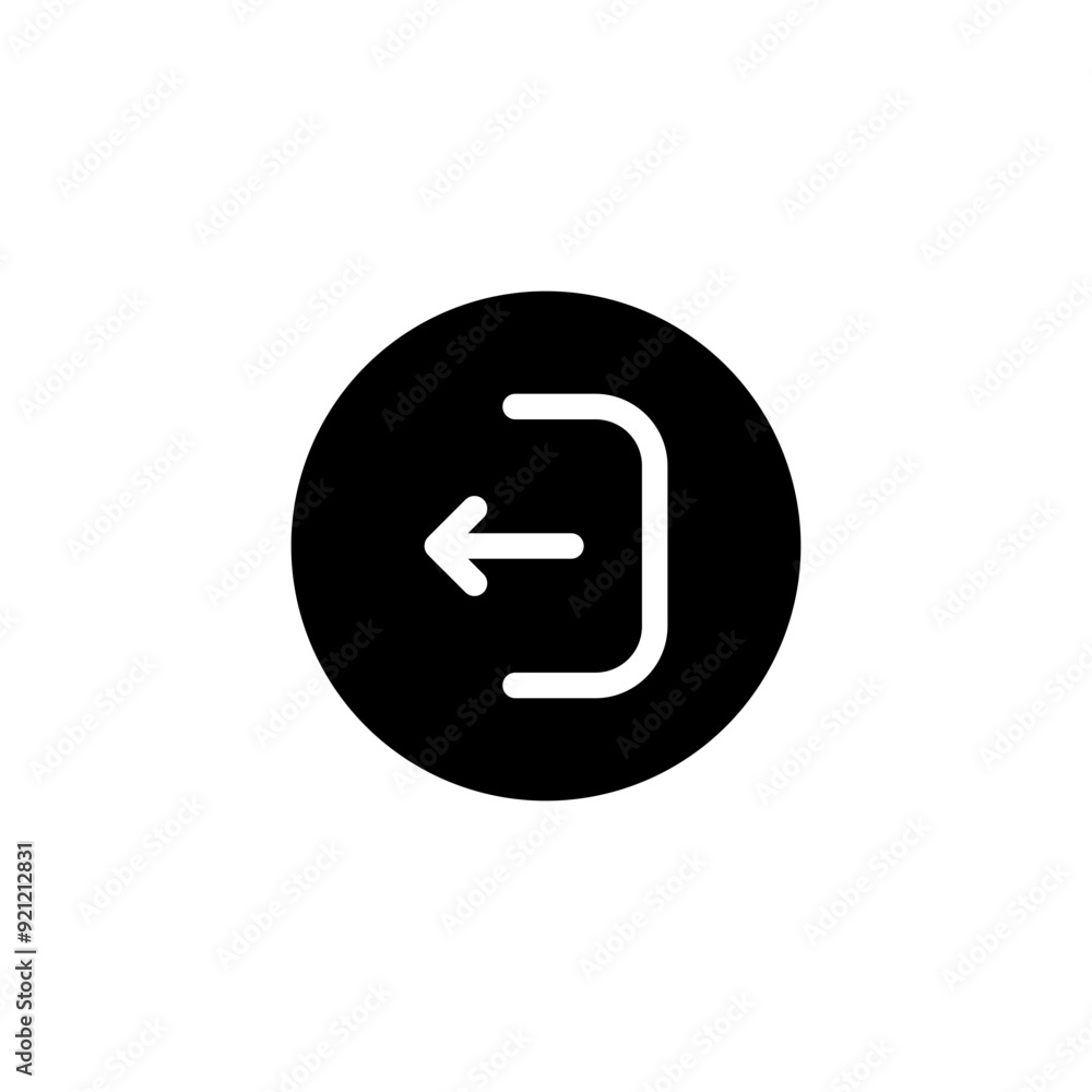 Log out icon. Exit icon Log out icon. Exit icon