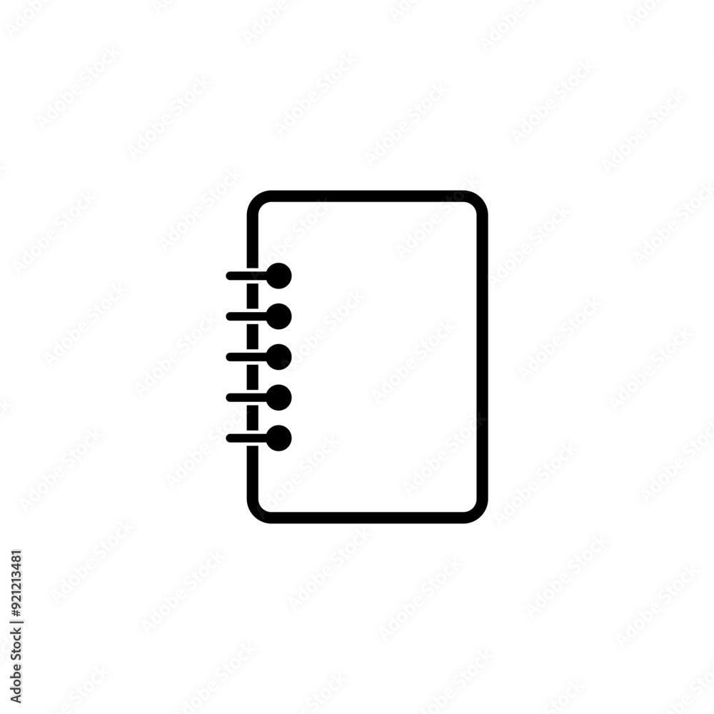 Notebook icon. Note icon Notebook icon. Note icon