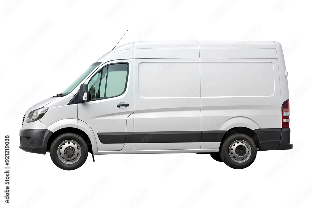 Plain white van top
